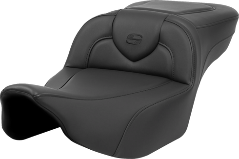 SADDLEMEN Roadsofa™ Extended Reach Seat - Black Stitch - without Backrest - FL '23-'24 823-07-188
