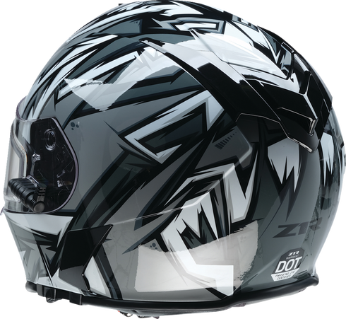 Z1R Warrant Snow Helmet - Neuron - Gray/White - Large 0101-17206