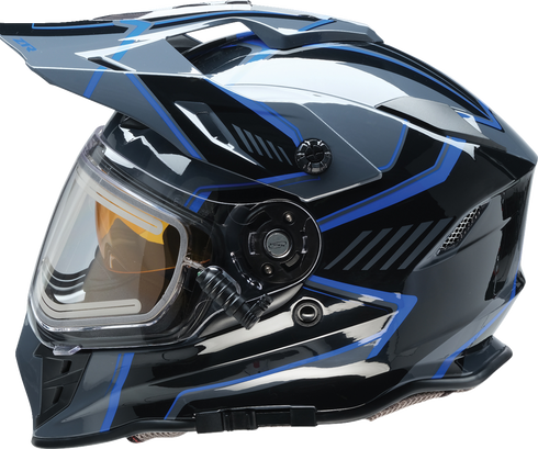 Z1R Range 2.0 Snow Helmet - Rotor - Black/Blue - Large 0101-17256