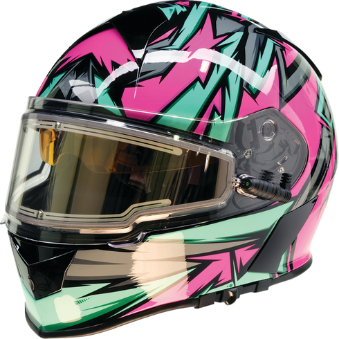 Z1R Warrant Snow Helmet - Neuron - Pink/Teal - Large 0101-17214