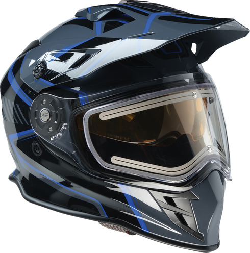 Z1R Range 2.0 Snow Helmet - Rotor - Black/Blue - Medium 0101-17255