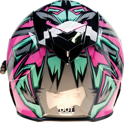 Z1R Warrant Snow Helmet - Neuron - Pink/Teal - XS 0101-17209