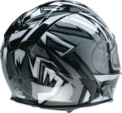 Z1R Warrant Snow Helmet - Neuron - Gray/White - Large 0101-17206