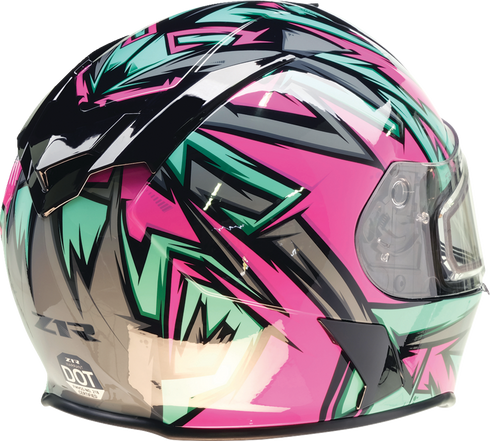 Z1R Warrant Snow Helmet - Neuron - Pink/Teal - XS 0101-17209