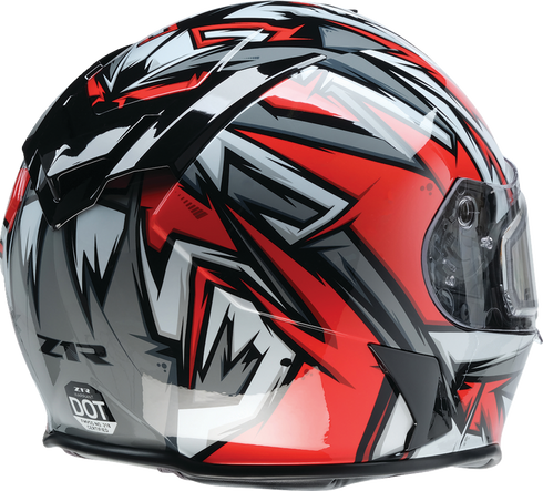 Z1R Warrant Snow Helmet - Neuron - Red/White - Small 0101-17218