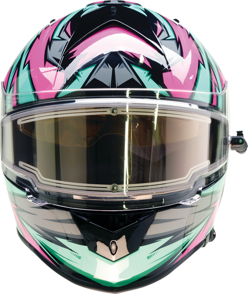 Z1R Warrant Snow Helmet - Neuron - Pink/Teal - XS 0101-17209