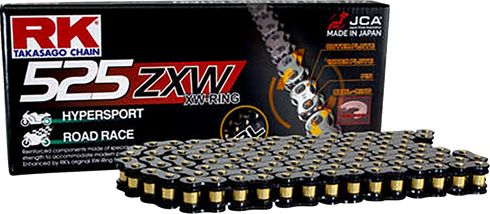 RK 525 ZXW - Drive Chain - 170 Links - Black Scale BL525ZXW-170