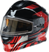 Z1R Solaris 2.0 Helmet - First Tracks - Electric - Dual Pane - Black/Red - XS 0120-0825