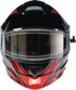 Z1R Solaris 2.0 Helmet - First Tracks - Electric - Dual Pane - Black/Red - XS 0120-0825