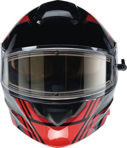 Z1R Solaris 2.0 Helmet - First Tracks - Electric - Dual Pane - Black/Red - 2XL 0120-0830