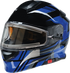 Z1R Solaris 2.0 Helmet - First Tracks - Electric - Dual Pane - Black/Blue - Medium 0120-0833