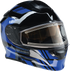 Z1R Solaris 2.0 Helmet - First Tracks - Electric - Dual Pane - Black/Blue - Large 0120-0834