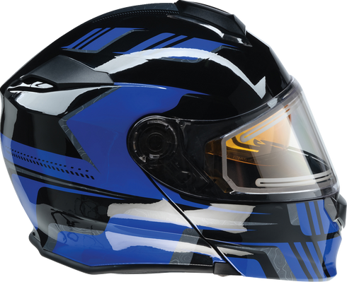 Z1R Solaris 2.0 Helmet - First Tracks - Electric - Dual Pane - Black/Blue - XL 0120-0835