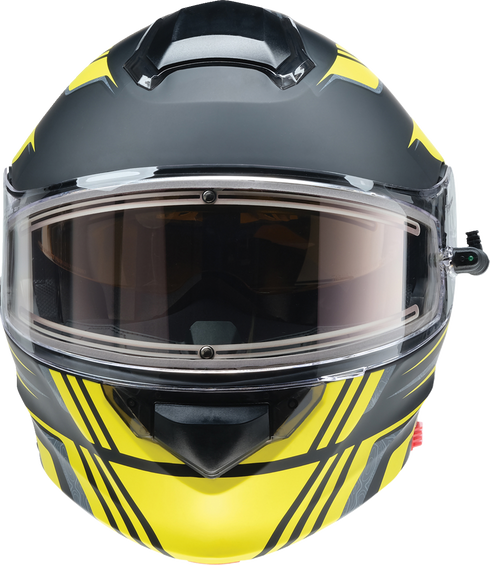 Z1R Solaris 2.0 Helmet - First Tracks - Electric - Dual Pane - Black/Hi-Viz - Small 0120-0838