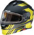 Z1R Solaris 2.0 Helmet - First Tracks - Electric - Dual Pane - Black/Hi-Viz - Large 0120-0840