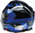 Z1R Solaris 2.0 Helmet - First Tracks - Electric - Dual Pane - Black/Blue - 2XL 0120-0836