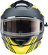 Z1R Solaris 2.0 Helmet - First Tracks - Electric - Dual Pane - Black/Hi-Viz - 2XL 0120-0842