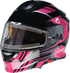 Z1R Solaris 2.0 Helmet - First Tracks - Electric - Dual Pane - Black/Pink - Medium 0120-0845