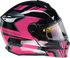 Z1R Solaris 2.0 Helmet - First Tracks - Electric - Dual Pane - Black/Pink - Large 0120-0846