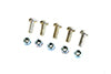 Colony Zinc Front Brake Disc Bolt Kit - 3268-10