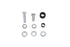 Colony Rear Chain Guard Mounting Kit Chrome Plated - 3293-9