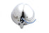 Wyatt Gatling 5-3/4 inch Round Headlamp Assembly Chrome - 33-0001