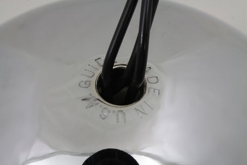 Wyatt Gatling Chrome Replica 7 inch Round Headlamp 6 Volt - 33-0023