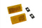V-Twin Amber Reflector Set - 33-0035