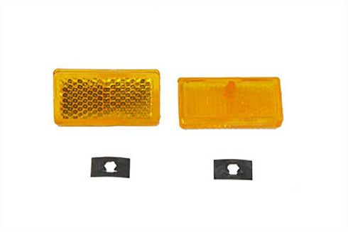 V-Twin Amber Reflector Set - 33-0035
