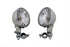 V-Twin Replica Chrome Guide Spotlamp Set 6 Volt - 33-0038