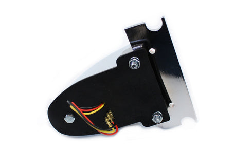 Wyatt Gatling Chrome Sparto Style LED Tail Lamp Red - 33-0041