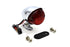 Wyatt Gatling Chrome Bullet Style Tail Lamp - 33-0061