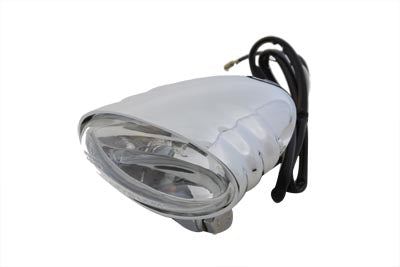 Wyatt Gatling Chrome Single Beam Fog Light - 33-0075