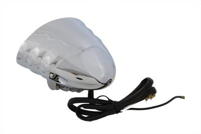 Wyatt Gatling Chrome Single Beam Fog Light - 33-0075