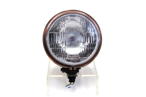 Wyatt Gatling 5-3/4 inch Black Headlamp - 33-0078