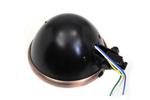 Wyatt Gatling 5-3/4 inch Black Headlamp - 33-0078