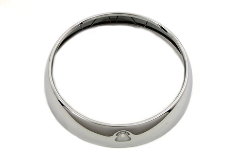 Wyatt Gatling Chrome Contoured 7 inch Headlamp Rim - 33-0080