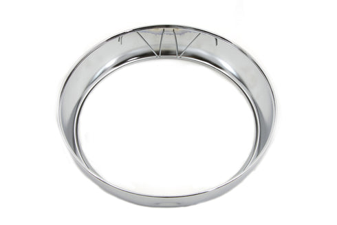 Wyatt Gatling Chrome Contoured 7 inch Headlamp Rim - 33-0080