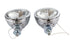 V-Twin Replica Chrome Guide Spotlamp Set 12 Volt - 33-0095