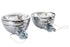 V-Twin Replica Chrome Guide Spotlamp Set 12 Volt - 33-0095