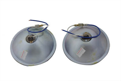 Wyatt Gatling Halogen Spotlamp Blue 30 Watt Bulb Set - 33-0155