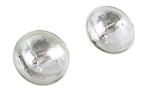 Wyatt Gatling Clear 4-1/2 inch 12 Volt Sealed Beam Spotlamp Bulb Set - 33-0161