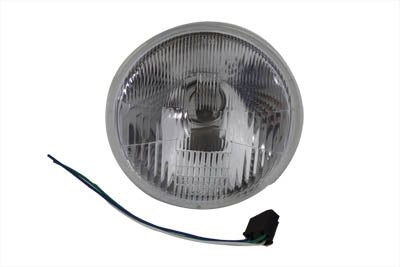 Wyatt Gatling 7 inch Headlamp Unit Replacement Flat Type - 33-0201