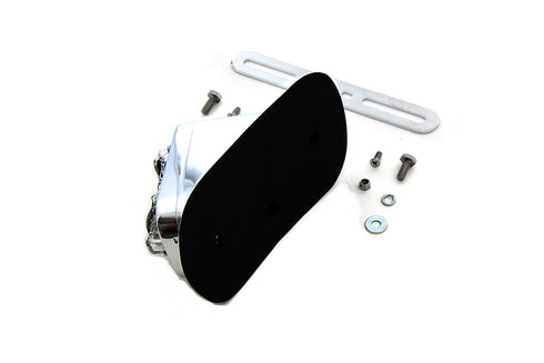 Wyatt Gatling Skull Face Tombstone Tail Lamp Clear Lens - 33-0205