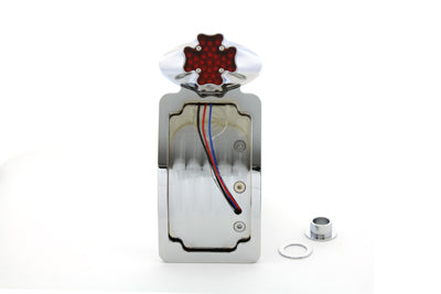 Wyatt Gatling Maltese Chrome LED Tail Lamp Kit - 33-0215