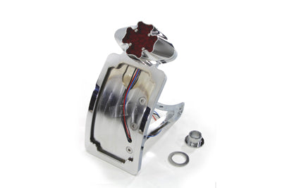 Wyatt Gatling Maltese Chrome LED Tail Lamp Kit - 33-0215