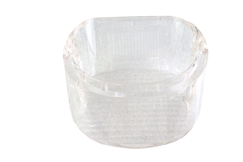 Wyatt Gatling Tail Lamp Lens Laydown Style Clear - 33-0242