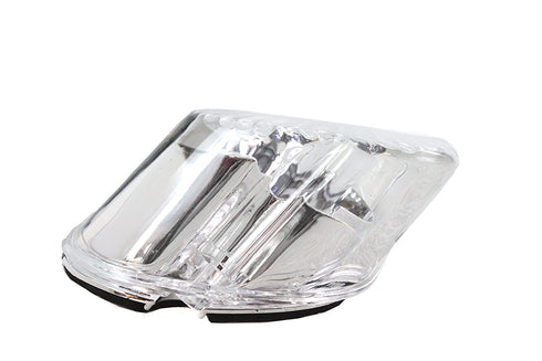 Wyatt Gatling Tail Lamp Lens Laydown Style Clear - 33-0251