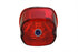 Wyatt Gatling Tail Lamp Lens Laydown Style Red - 33-0252