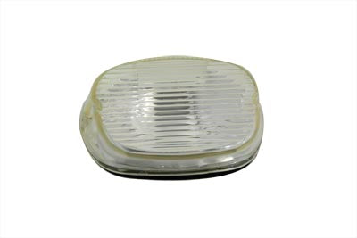 Wyatt Gatling Tail Lamp Lens Laydown Style Clear - 33-0253